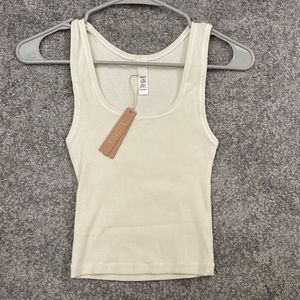 Skims Cotton Rib Tank Top